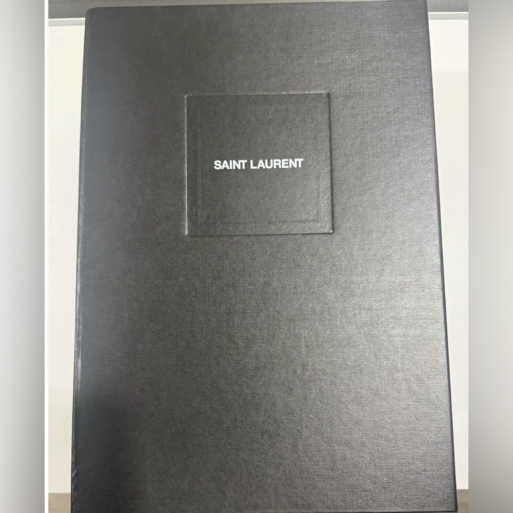 ✨ Authentic YSL Saint Laurent Medium Envelope Bag Black & Gold – Like New! - Picture 2 of 10